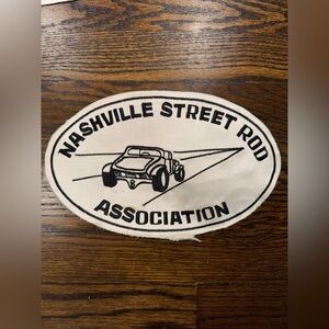 Vintage Nashville Street Rod Association Patch